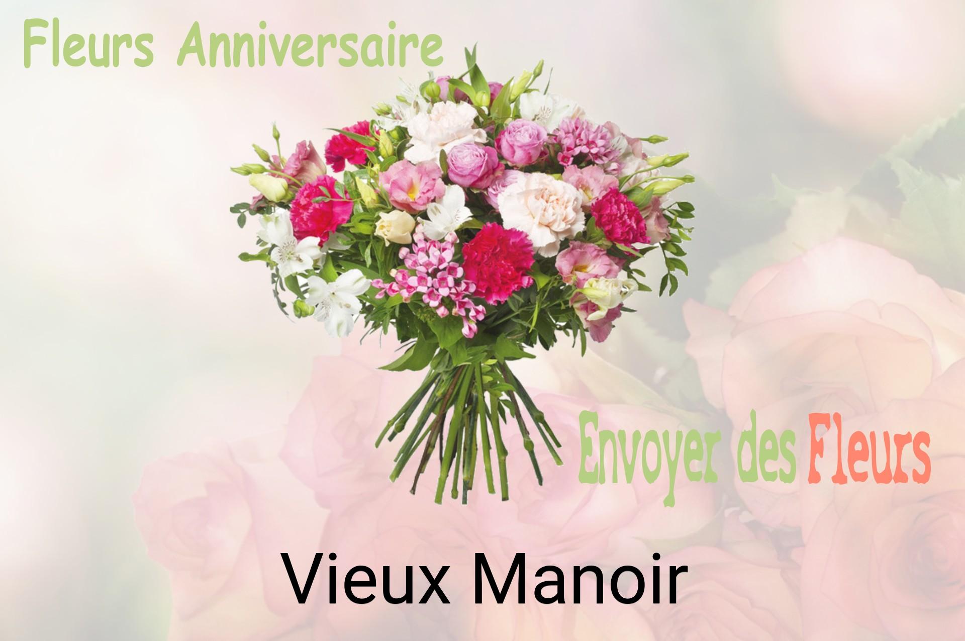 Bouquet de fleurs d’anniversaire livré à Vieux-Manoir