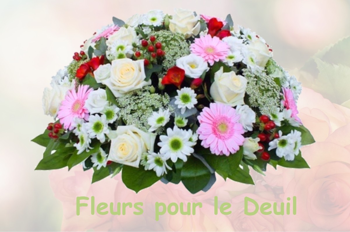 fleurs deuil VIEUX-MANOIR